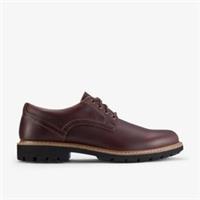 Clarks Mens Batcombe Hall Tan Derby Shoe,Lace Up Oiled Leather Casual