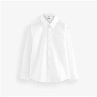 Clarks Boys,Girls,Kids Unisex Slim Shirt Long Sleeve 3-4 years White Shirt None