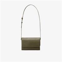 Clarks Womens Phoebe Cross Dark Olive Leather Cross Body Bag Leather Casual