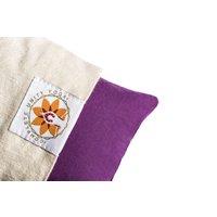 Relaxation Eye Pillow + Carry Case - Meditative Purple