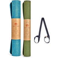 Yoga & Travel Mat Set | CompleteGrip Eco Friendly Yoga Mat Set