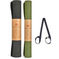 Yoga & Travel Mat Set | CompleteGrip Eco Friendly Yoga Mat Set