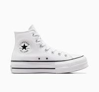 Converse Chuck Taylor All Star Lift Platform High-Top Shoe Canvas For Women In White, Size 9.5