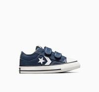 Converse Star Player 76 Easy-On Low-Top Shoe Canvas For Kids In Indigo, Size 7
