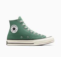 Converse A06521C Chuck 70 Vintage Lace Up High Top Shoe Green UK 3 - 12