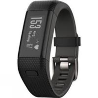 Garmin Vivosmart HR+ GPS Activity Tracker - Integrated HRM -Black - XL (A)