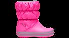 Crocs | Kids | Winter Puff Boot | Boots | Electric Pink / Light Grey | C9