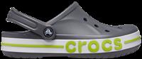 Crocs | Unisex | Bayaband | Clogs | Slate Grey / Lime Punch | W10/M9