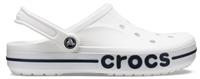Crocs | Unisex | Bayaband | Clogs | White / Navy | W5/M4