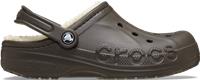 Crocs | Unisex | Baya Lined | Clogs | Espresso | W7/M6