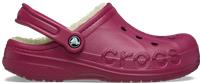Crocs | Unisex | Baya Lined | Clogs | Pomegranate | M11