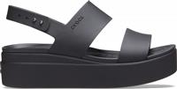 Crocs | Women | Brooklyn Low | Sandals | Black / Black | 3