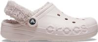 Crocs | Unisex | Baya Lined Fuzz-Strap | Clogs | Barely Pink | M10