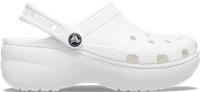 Crocs | Women | Classic Platform | Clogs | White | 2