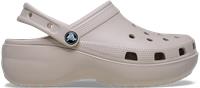 Crocs | Women | Classic Platform | Clogs | Cocoa Crme | 3
