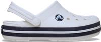 Crocs | Kids | Toddler Crocband | Clogs | White / Navy | C5