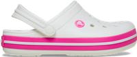 Crocs | Kids | Toddler Crocband | Clogs | White / Pink Crush | C5