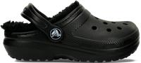 Crocs | Kids | Toddler Classic Lined | Clogs | Black / Black | C4