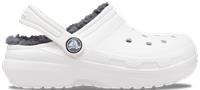 Crocs | Kids | Classic Lined | Clogs | White / Grey | J5