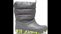Crocs | Kids | Classic Neo Puff Boot | Boots | Slate Grey | C11