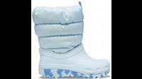 Crocs | Kids | Classic Neo Puff Boot | Boots | Mineral Blue | C10