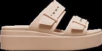 Crocs | Women | Brooklyn Buckle | Sandals | Pink Caramel | 7