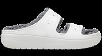 Crocs | Unisex | Classic Cozzzy | Sandals | White | W5/M4