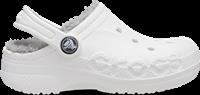 Crocs | Kids | Baya Lined | Clogs | White / Light Grey | C11