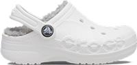 Crocs | Kids | Toddler Baya Lined | Clogs | White / Light Grey | C9