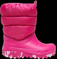Crocs | Kids | Classic Neo Puff Boot | Boots | Candy Pink | J3