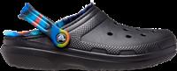 Crocs | Unisex | Classic Fur Lined Spray Dye | Clogs | Black / Multi | M11