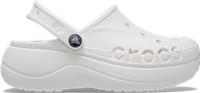 Crocs | Women | Baya Platform | Clogs | White | 3