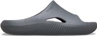 Crocs | Unisex | Mellow Recovery | Slides | Carbon | W4/M3