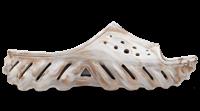 Crocs | Unisex | Echo Marbled | Slides | Bone / Multi | W10/M9