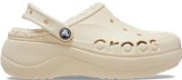Crocs | Women | Baya Platform Lined | Clogs | Winter White | 4