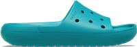 Crocs | Unisex | Classic | Slides | Turbo Teal | W8/M7