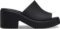 Crocs | Women | Brooklyn Heel | Sandals | Black / Black | 9