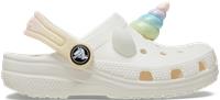 Crocs | Kids | Toddlers Classic I AM Rainbow Unicorn | Clogs | Chalk | C5