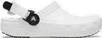 Crocs | Unisex | Classic Work | Clogs | White | M10