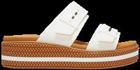 Crocs | Women | Brooklyn Woven Buckle | Sandals | Chalk | 3