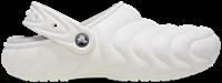 Crocs | Unisex | Classic Lined Overpuff | Clogs | White | W4/M3