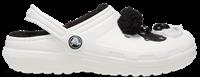 Crocs | Kids | Toddler Classic Lined I AM Panda Bear | Clogs | Chalk/Black | C10