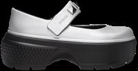 Crocs | Unisex | Stomp Metallic Mary Jane | Shoes | Silver | W4/M3