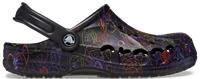 Crocs | Unisex | Baya Floral | Clogs | Black | W5/M4