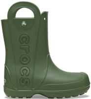 Crocs | Women | Handle It Rain Boot | Boots | Army Green | 5