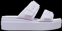 Crocs | Women | Brooklyn Buckle Frosted Low | Sandals | Purple Moon | 3