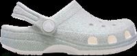 Crocs | Kids | Toddler Classic Iridescent Glitter | Clogs | White | C4