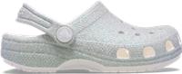 Crocs | Kids | Classic Iridescent Glitter | Clogs | White | J1