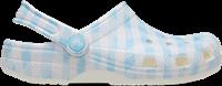 Crocs | Unisex | Classic Gingham | Clogs | White / Blue | W4/M3