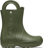 Crocs | Kids | Handle It Rain Boot | Boots | Army Green | C13